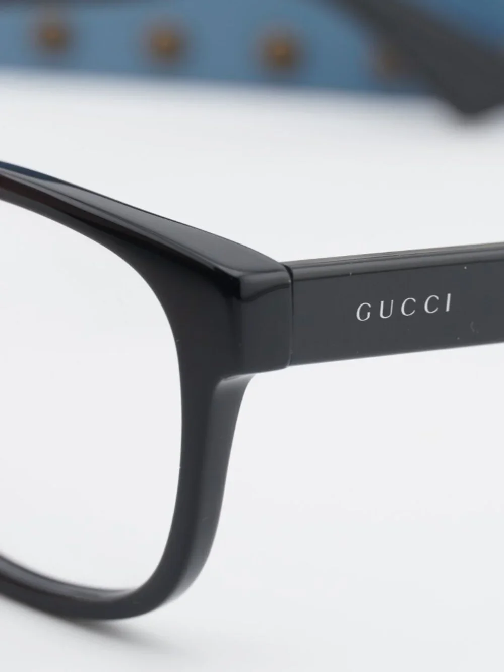 Gucci GG0004ON 001 Square Eyeglasses 53mm - Black